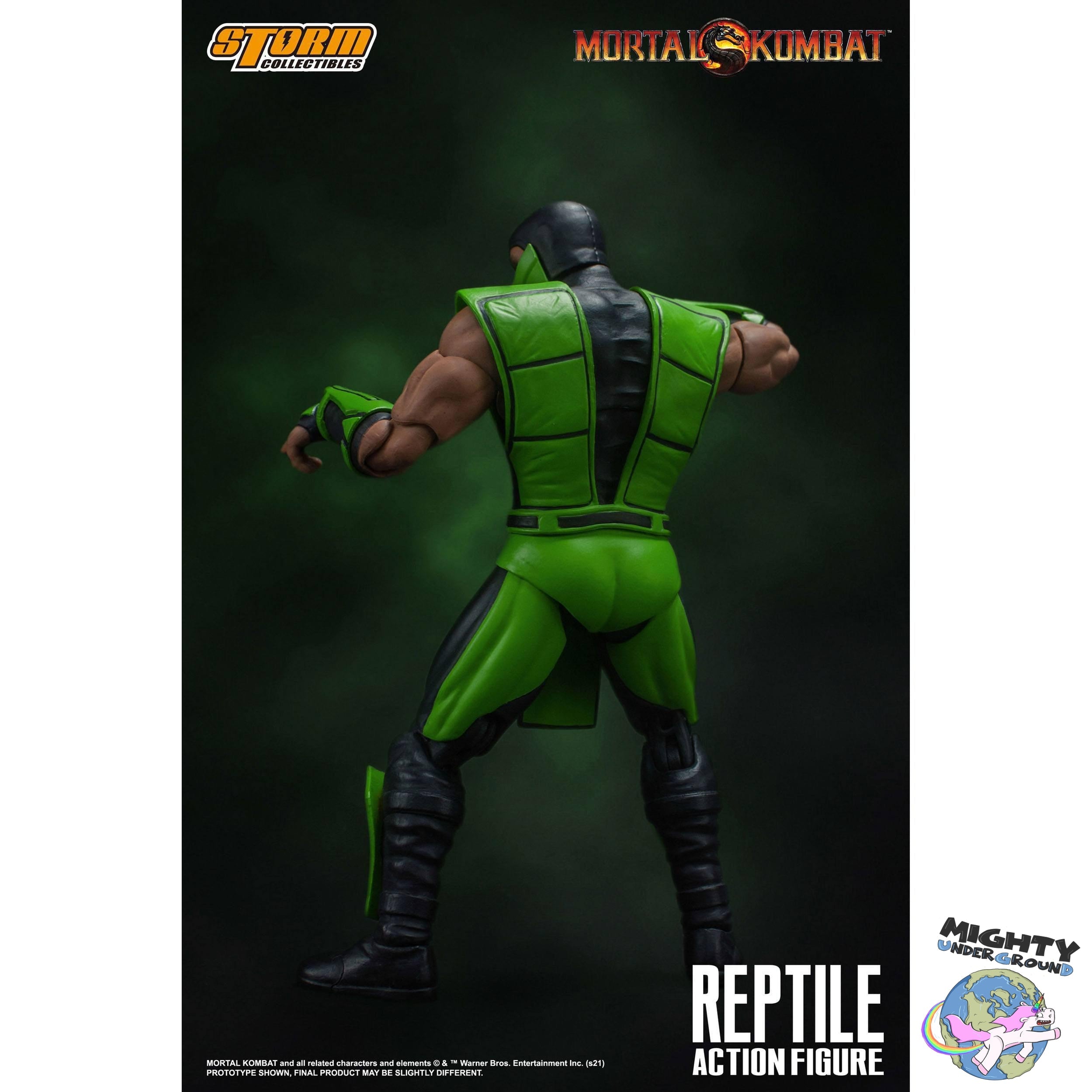 Mortal Kombat: Reptile 1/12-Actionfiguren-Storm Collectibles-Mighty Underground