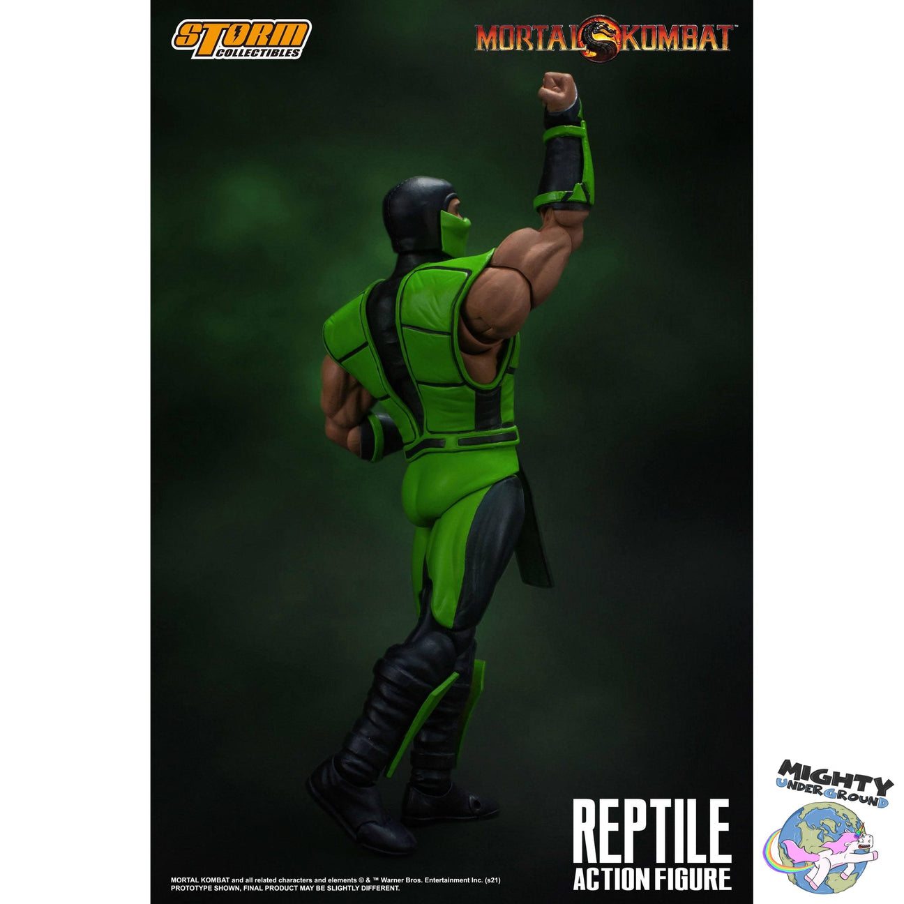 Mortal Kombat: Reptile 1/12-Actionfiguren-Storm Collectibles-Mighty Underground