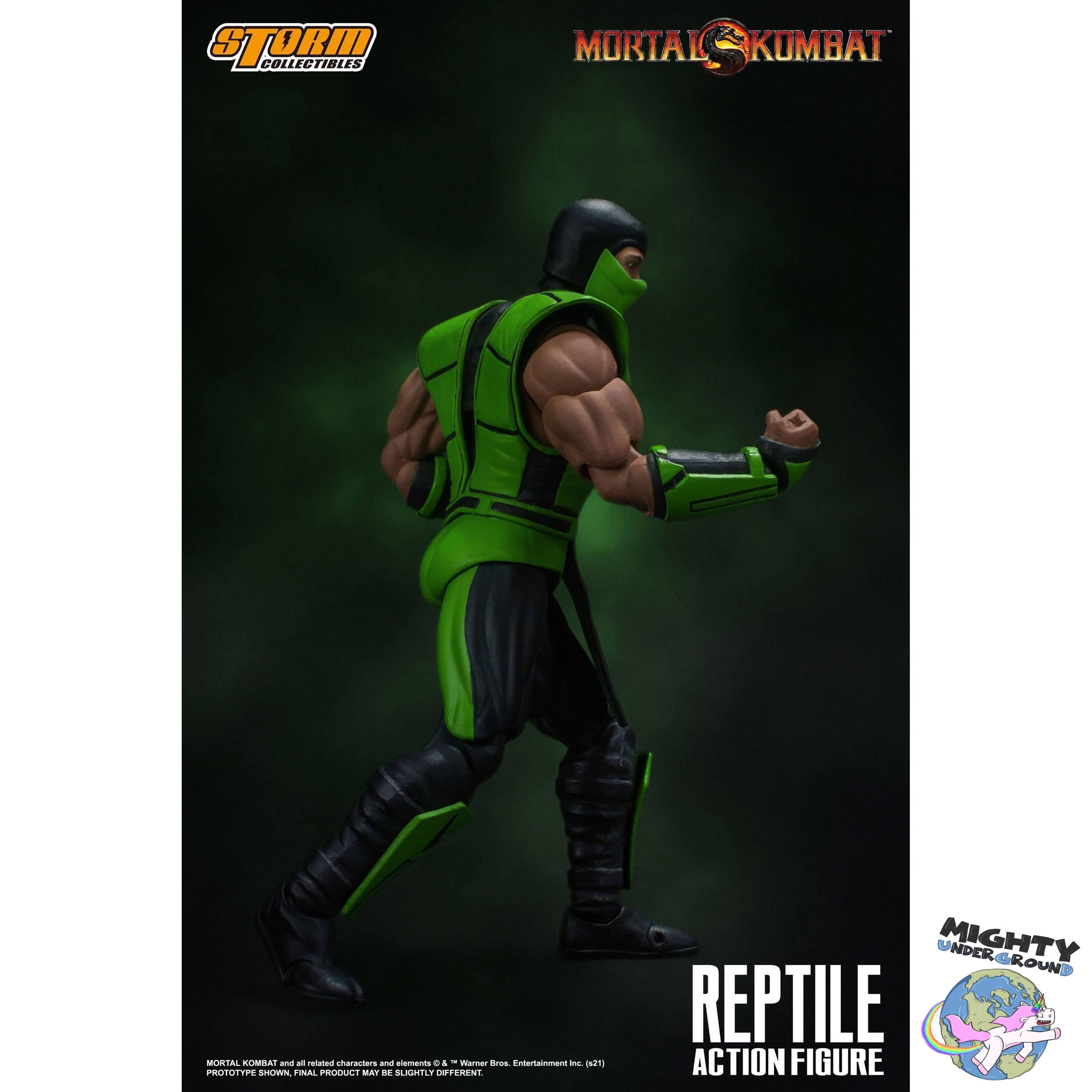 Mortal Kombat: Reptile 1/12-Actionfiguren-Storm Collectibles-Mighty Underground