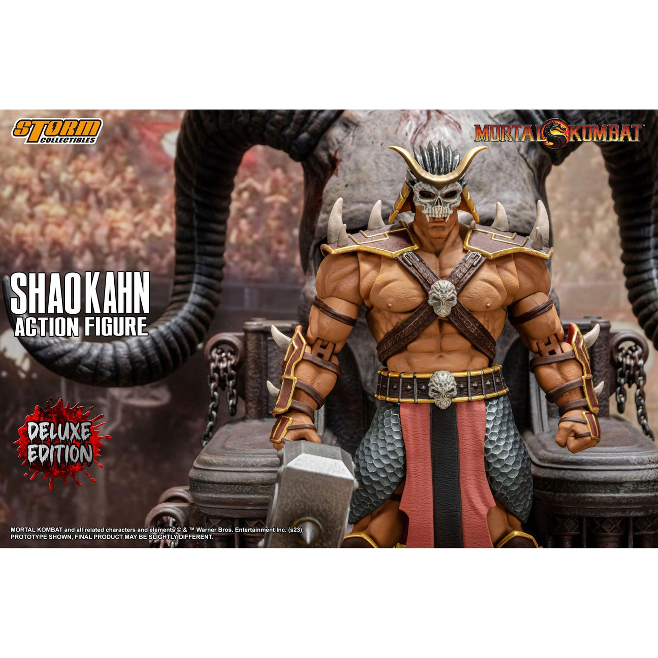 Pre-Order] Mortal Kombat - Shao Kahn Deluxe Edition 1:12 Action Figure -  214.99 : Toytards, Vancouver Figures and Collectables