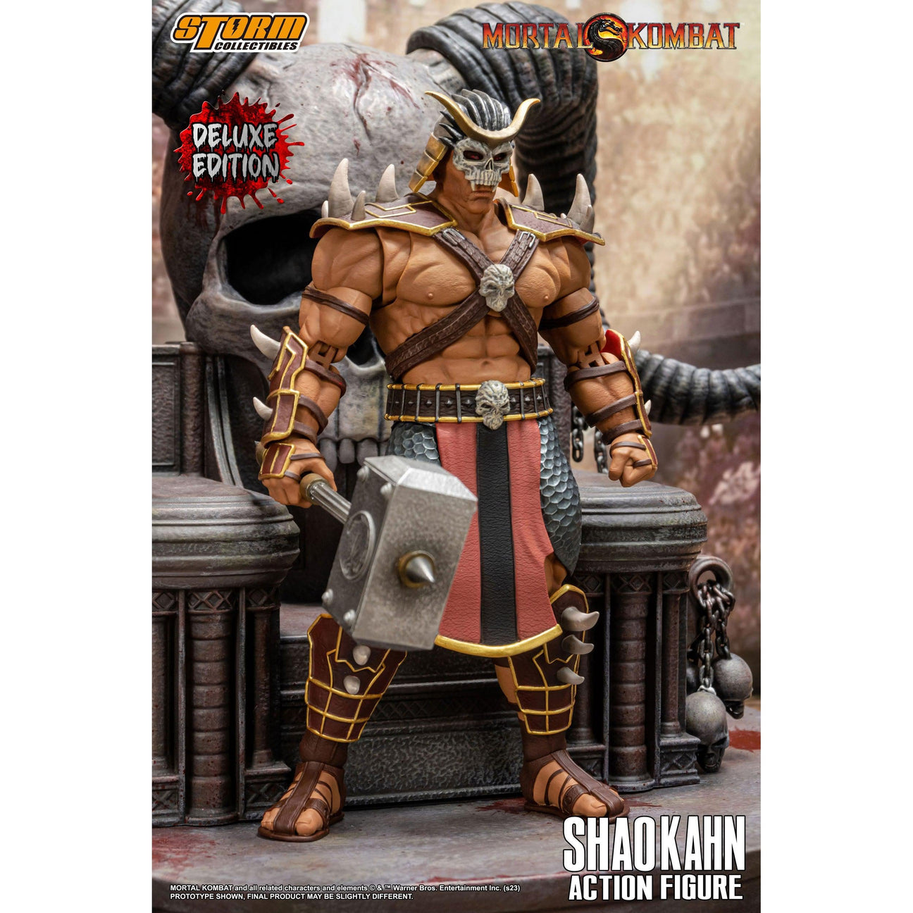 Mortal Kombat: Shao Kahn Deluxe Edition 1/12-Actionfiguren-Storm Collectibles-Mighty Underground