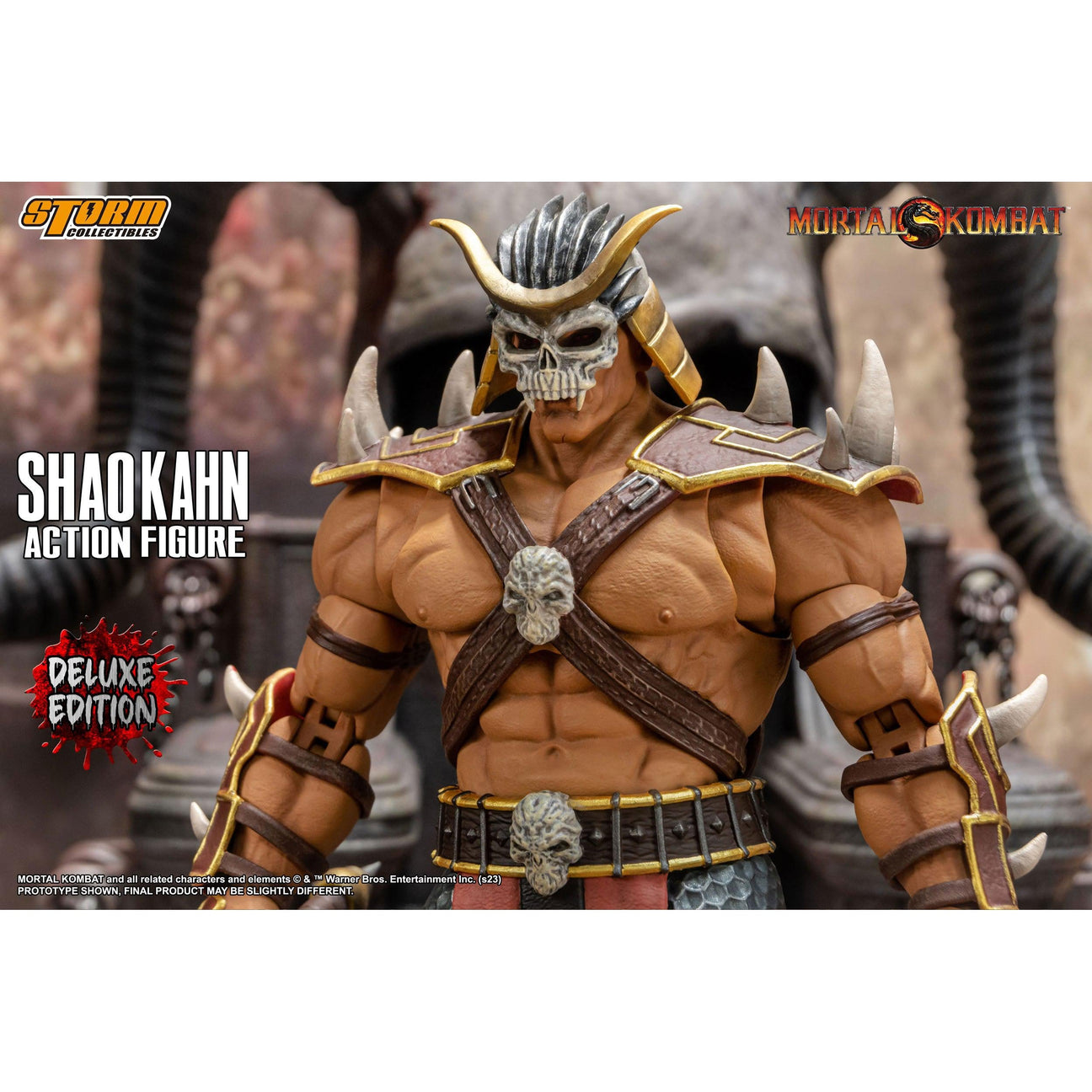 Pre-Order] Mortal Kombat - Shao Kahn Deluxe Edition 1:12 Action Figure -  214.99 : Toytards, Vancouver Figures and Collectables