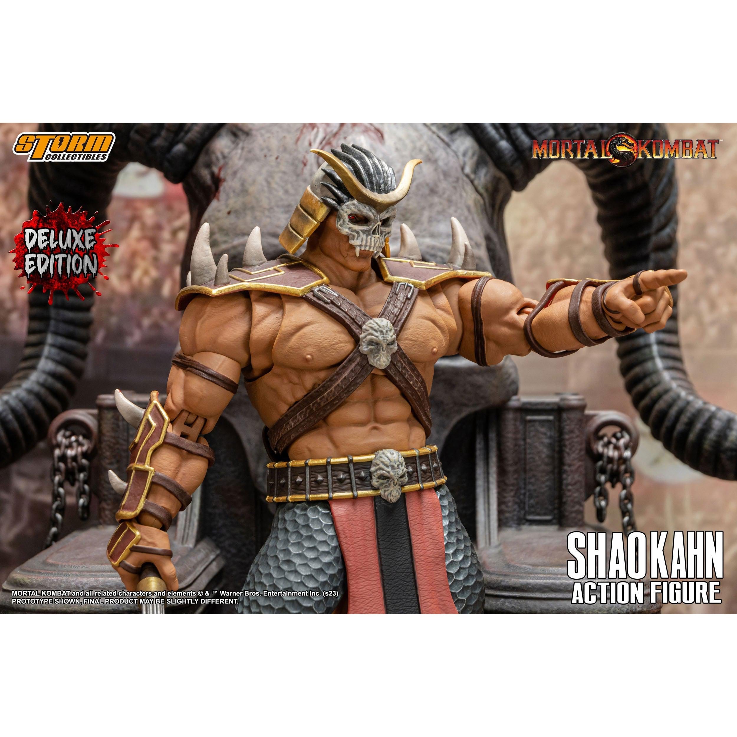 Mortal Kombat: Shao Kahn Deluxe Edition 1/12-Actionfiguren-Storm Collectibles-Mighty Underground