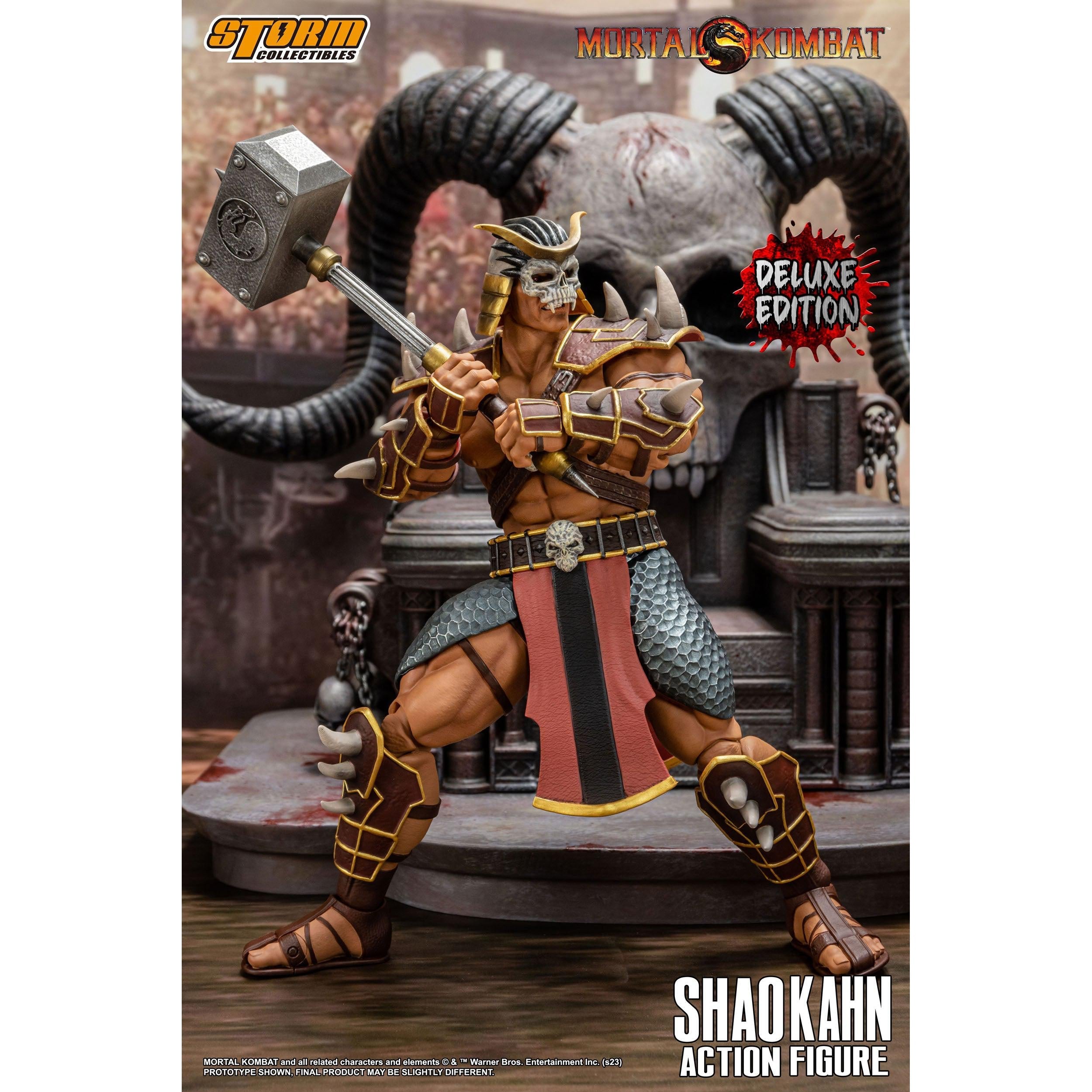 Storm Collectibles Mortal Kombat 1/12 Shao Kahn 18 cm Actionfigur