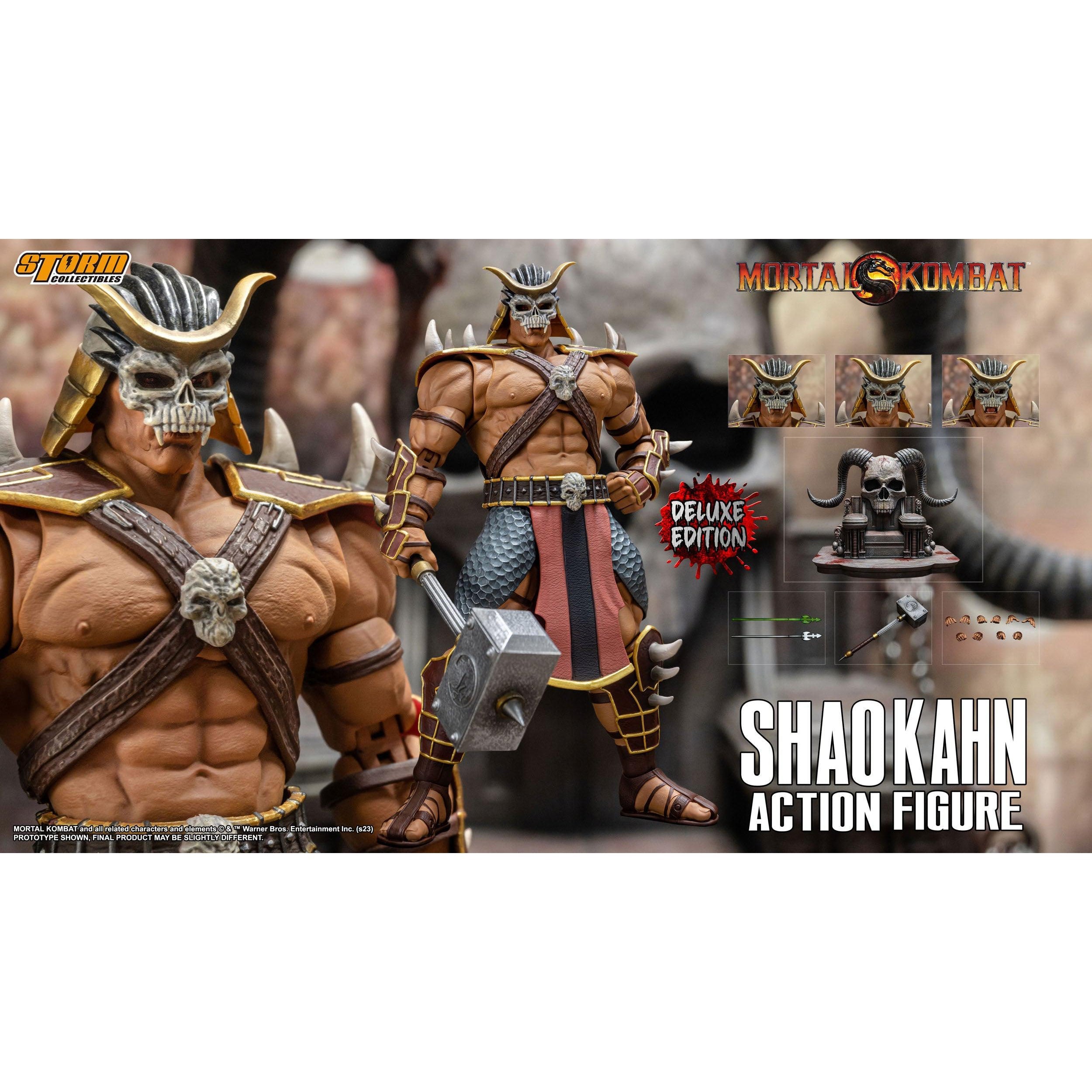 Mortal Kombat: Shao Kahn Deluxe Edition 1/12-Actionfiguren-Storm Collectibles-Mighty Underground