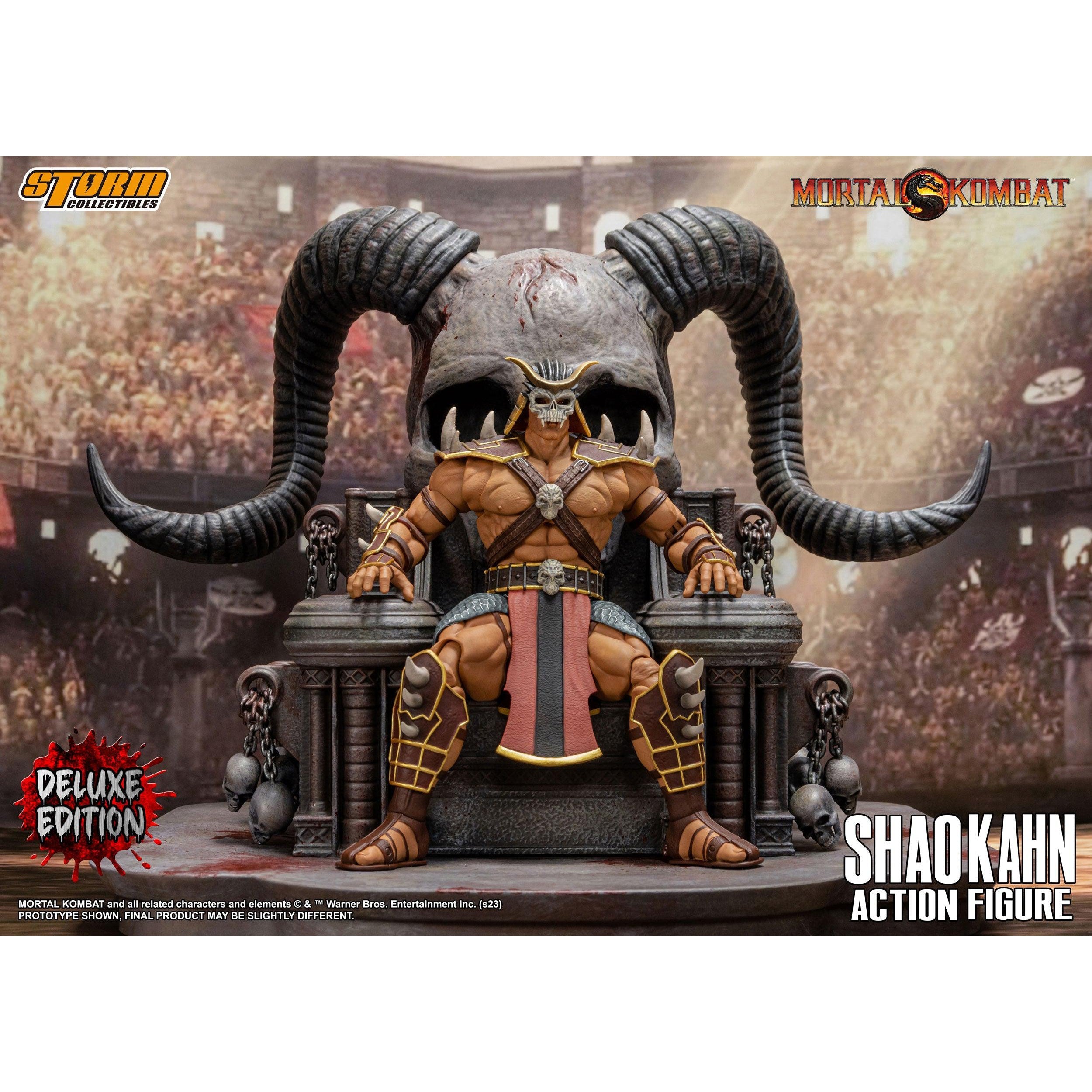 Mortal Kombat: Shao Kahn Deluxe Edition 1/12-Actionfiguren-Storm Collectibles-Mighty Underground