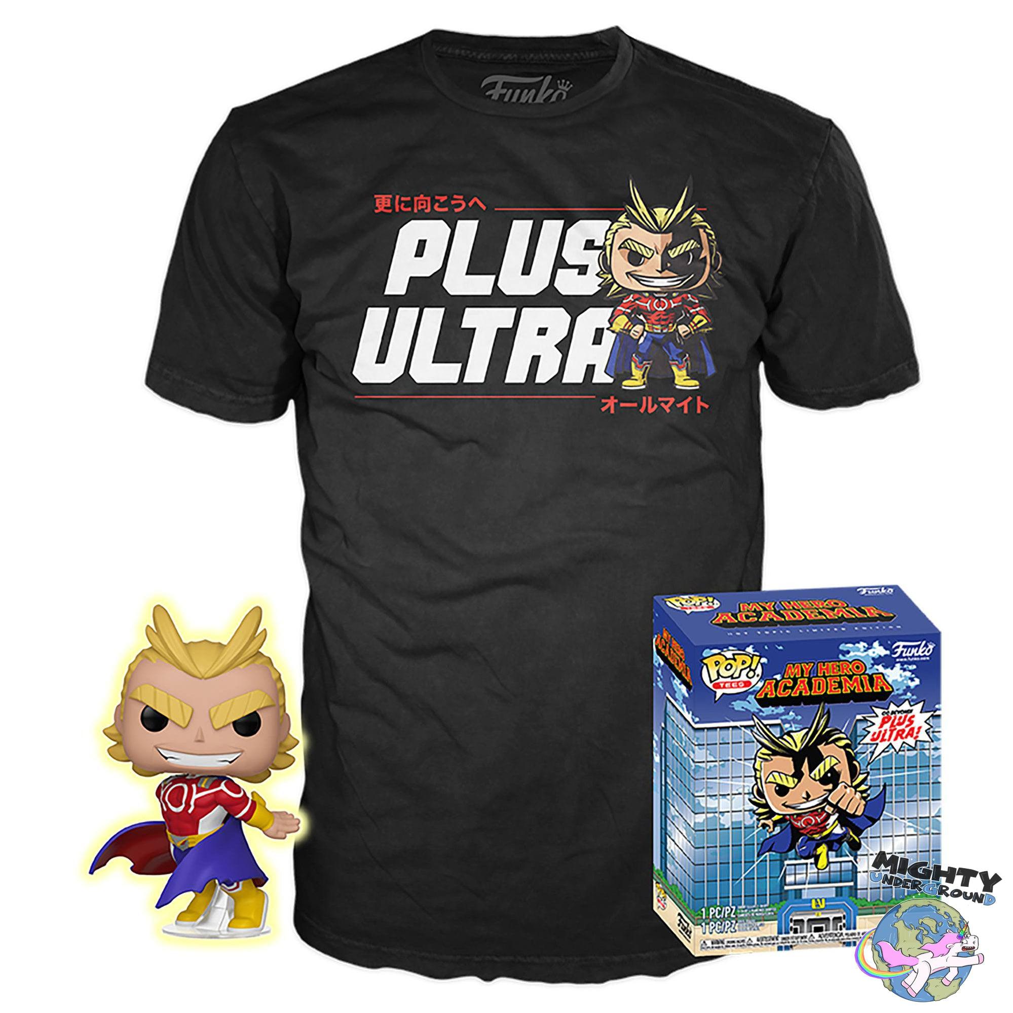 My Hero Academia: All Might - POP! & Tee-POP! + Funkos-Funko-Mighty Underground