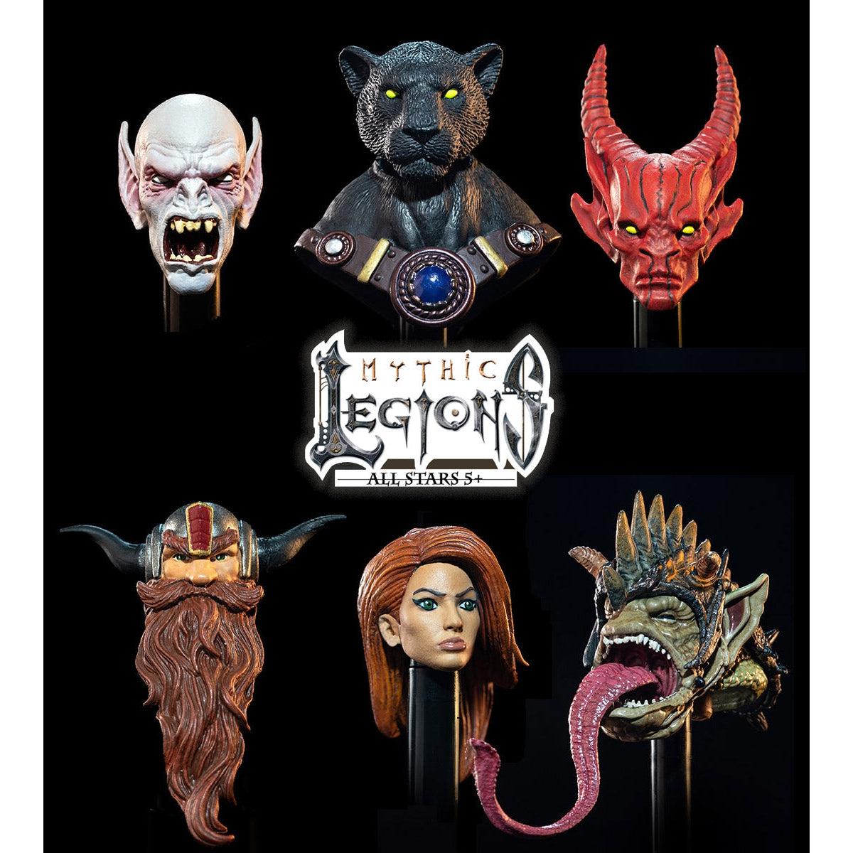 Mythic Legions: Heads Pack 1-Actionfiguren-Four Horsemen Toy Design-Mighty Underground