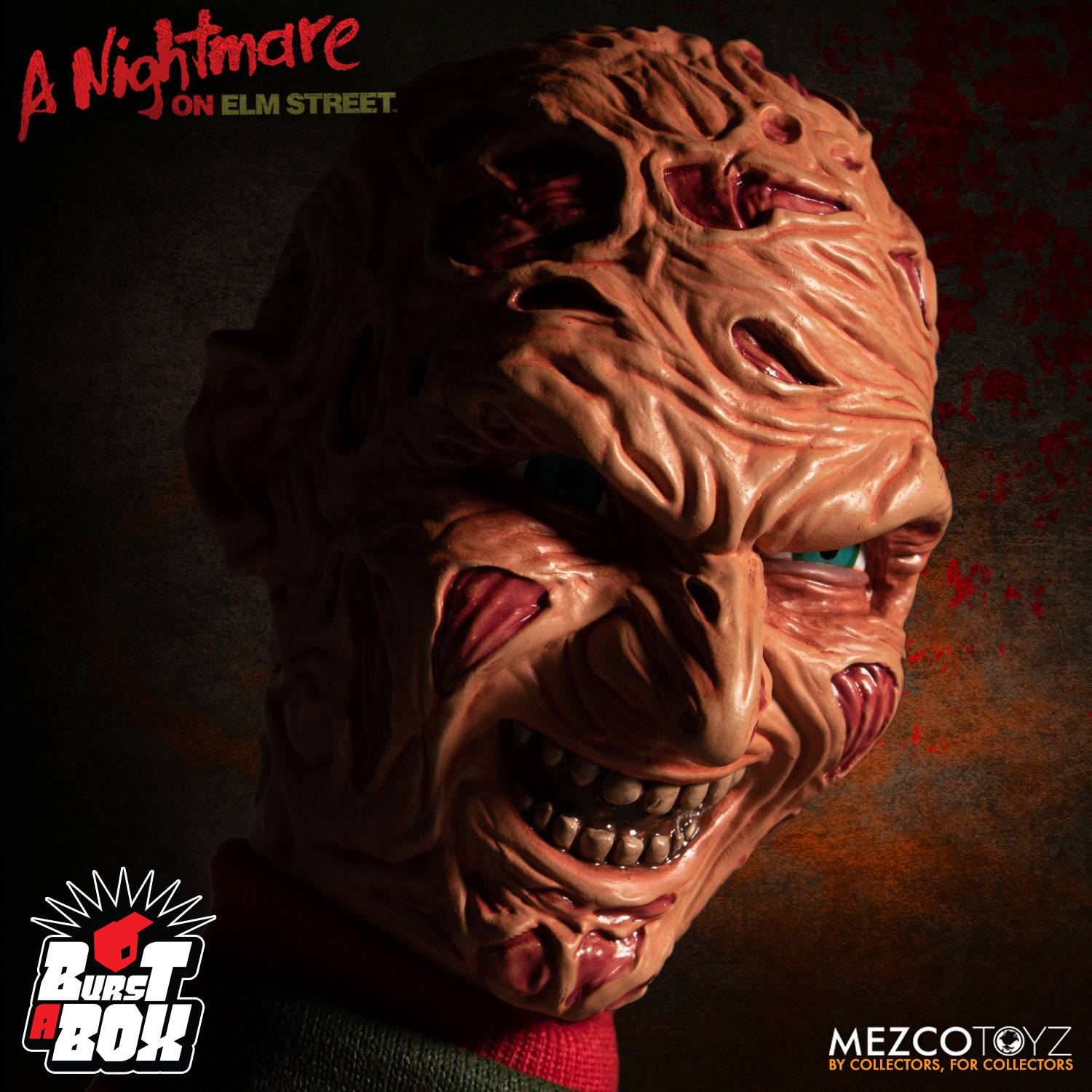 Nightmare on Elm Street: Freddy Krueger - Burst-A-Box Springteufel Spieluhr-Merchandise-Mezco-Mighty Underground