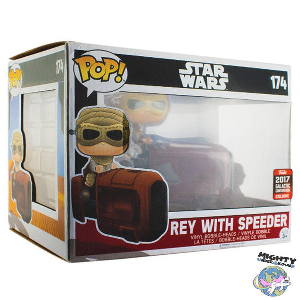 PPJoe Star Wars Rey with Speeder Pop Protektor-Pop Vinyl Protector-PPJoe-Mighty Underground