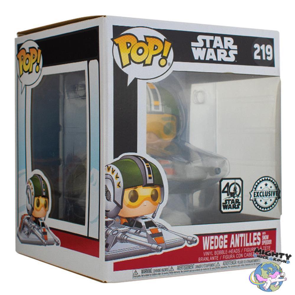 PPJoe Star Wars Wedge Antilles, Boba Fett with Slave One Pop Protektor-Pop Vinyl Protector-PPJoe-Mighty Underground