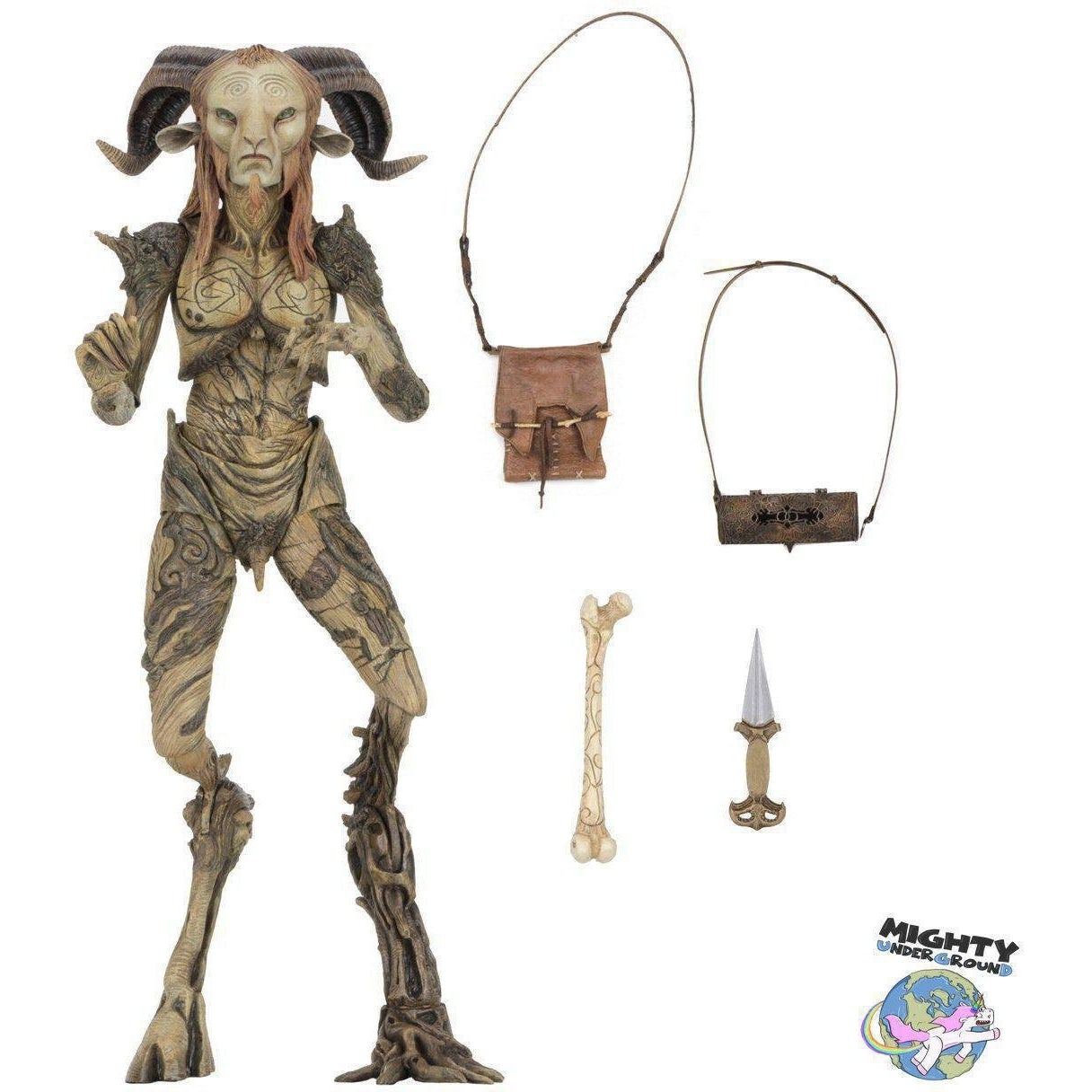 Pan's Labyrinth: Faun-Actionfiguren-NECA-mighty-underground