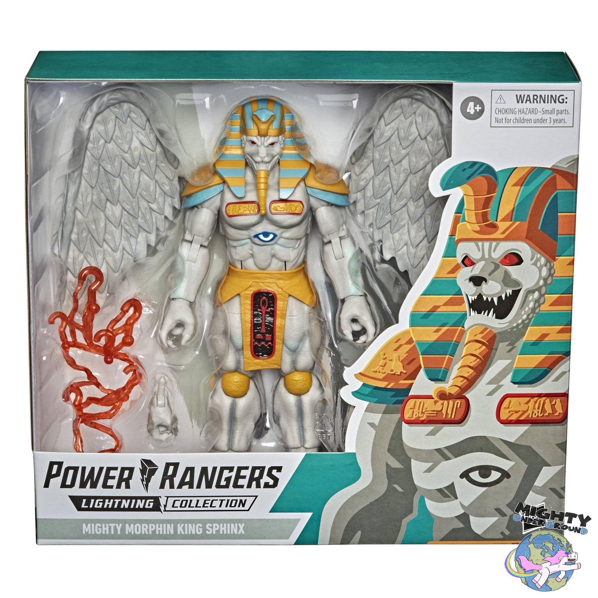 Power Rangers Lightning Collection: Mighty Morphin King Sphinx (Monsters)-Actionfiguren-Hasbro-Mighty Underground