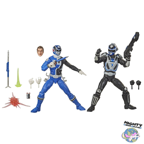 Power Rangers Lightning Collection: S.P.D. B-Squad Blue Ranger vs. S.P.D. A-Squad Blue Ranger-Actionfiguren-Hasbro-Mighty Underground