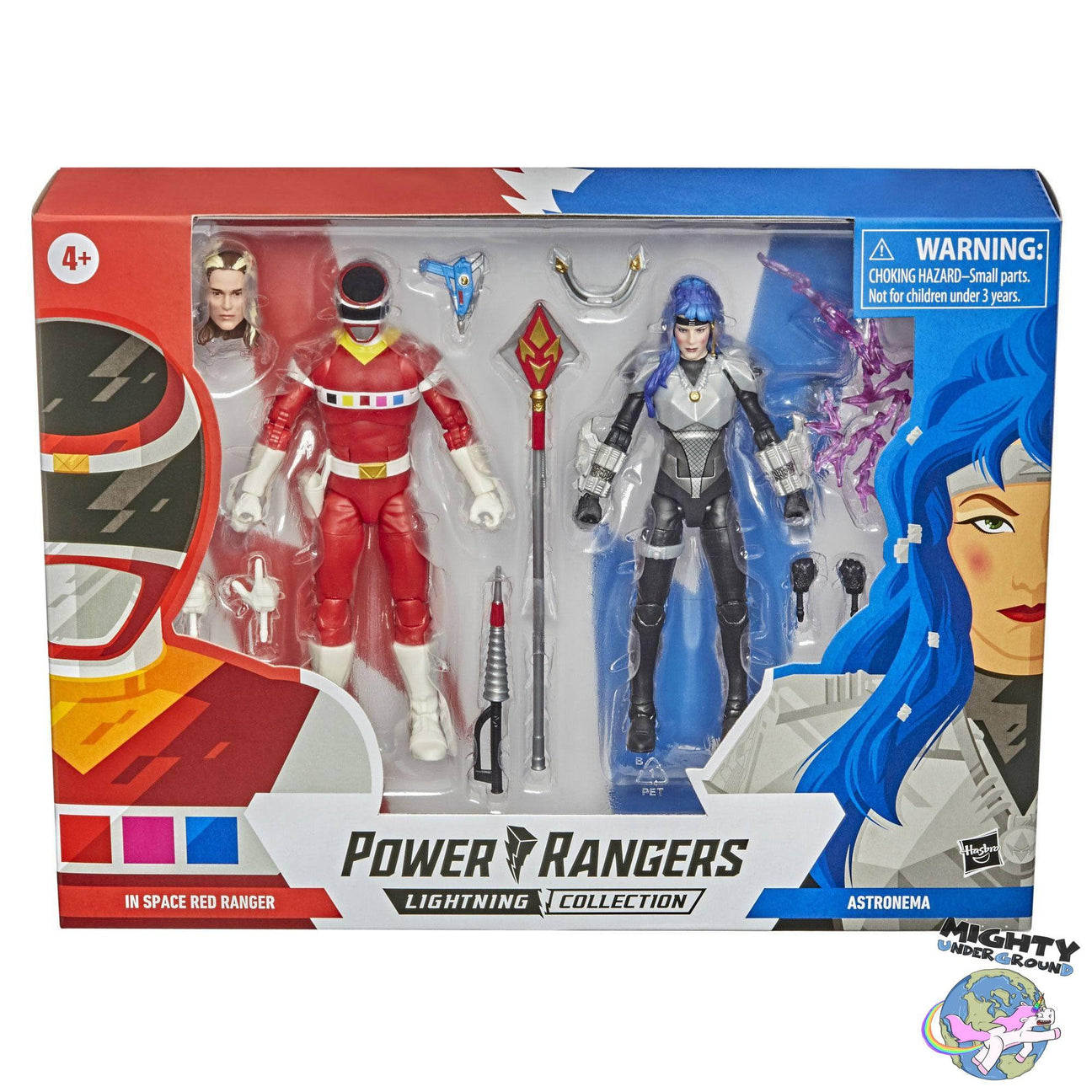 Power Rangers Lightning Collection: Space Red Ranger vs. Astronema-Actionfiguren-Hasbro-Mighty Underground