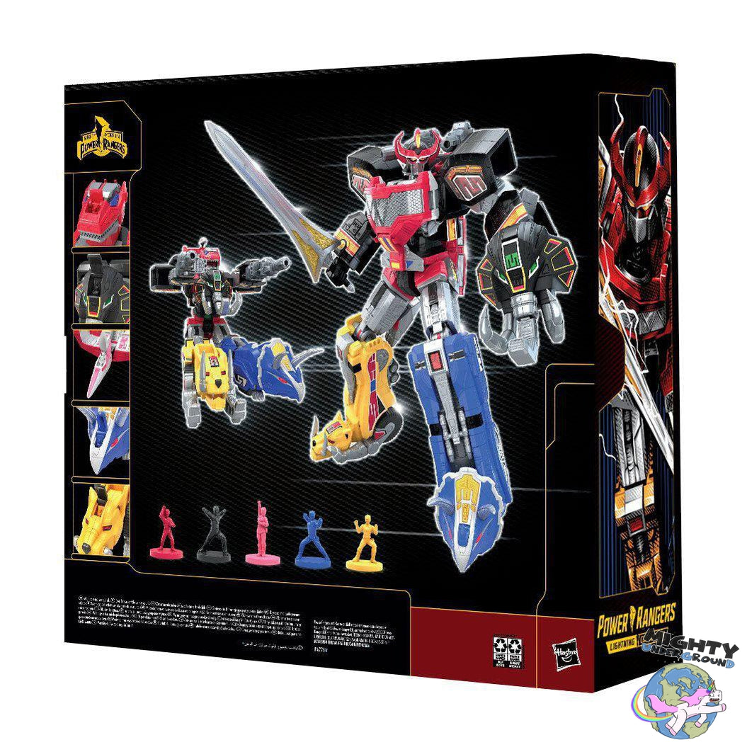 Power Rangers Lightning Collection: Zord Ascension Project Dino Megazord - 1/144-Actionfiguren-Hasbro-Mighty Underground