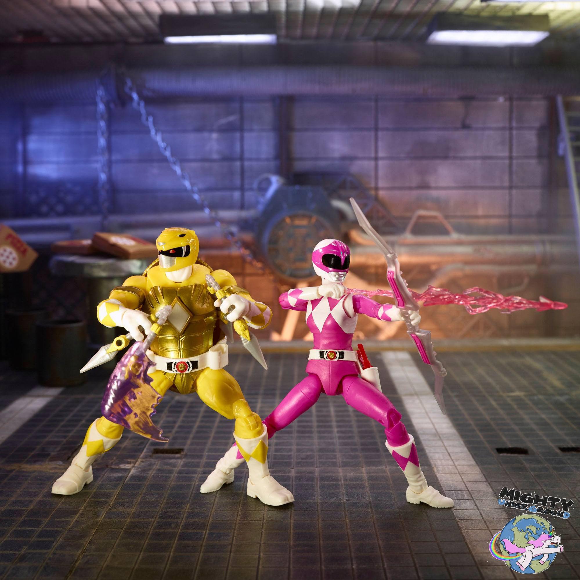 Power Rangers x TMNT Lightning Collection (6-Figurenset)-Actionfiguren-Hasbro-Mighty Underground