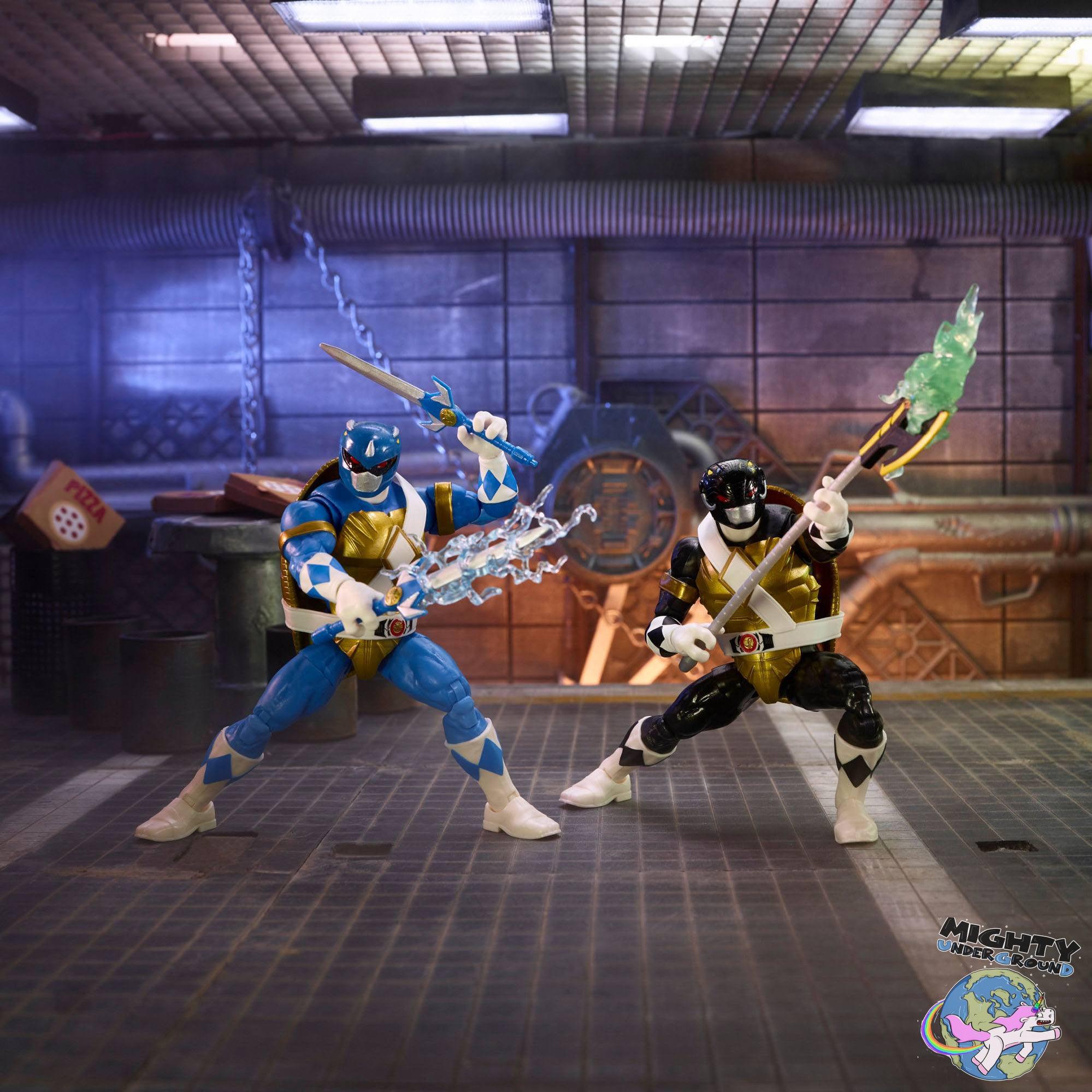 Power Rangers x TMNT Lightning Collection (6-Figurenset)-Actionfiguren-Hasbro-Mighty Underground