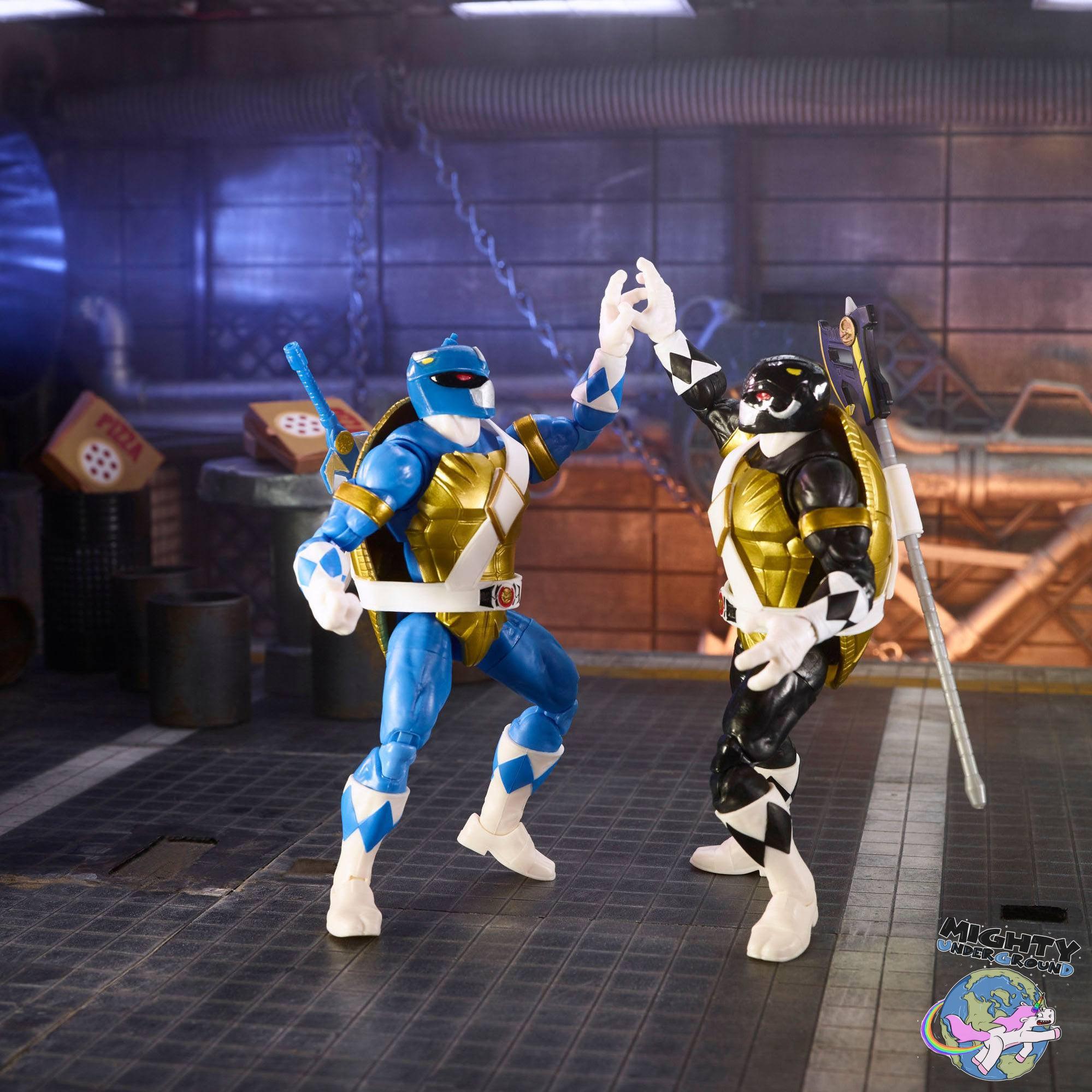 Power Rangers x TMNT Lightning Collection (6-Figurenset)-Actionfiguren-Hasbro-Mighty Underground