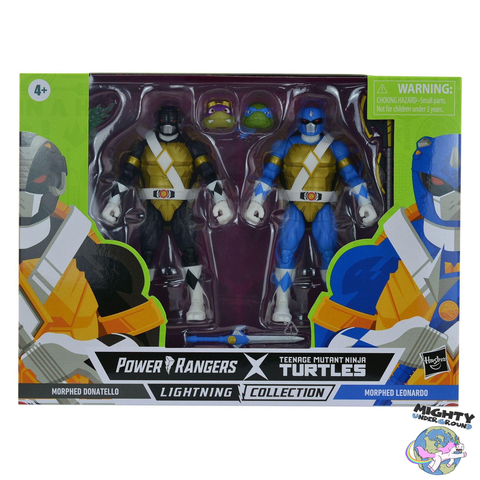 Power Rangers x TMNT Lightning Collection (6-Figurenset)-Actionfiguren-Hasbro-Mighty Underground