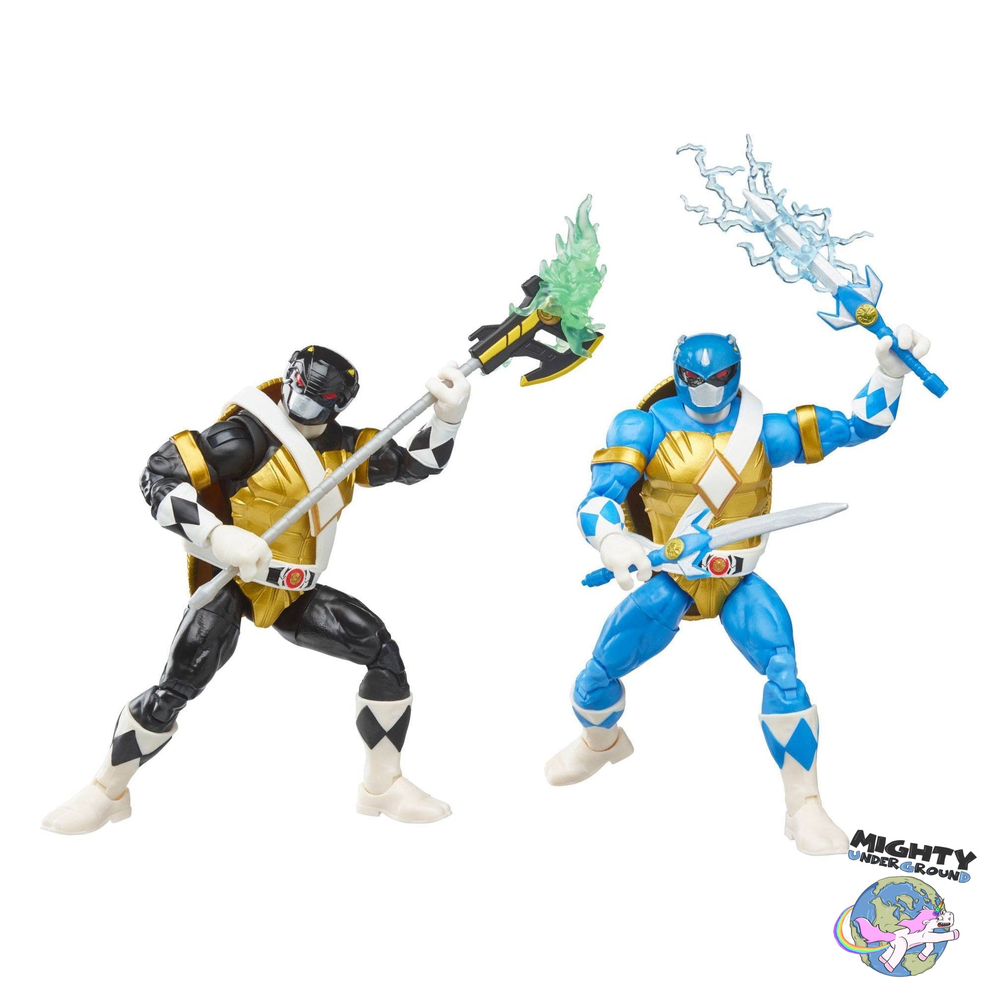 Power Rangers x TMNT Lightning Collection (6-Figurenset)-Actionfiguren-Hasbro-Mighty Underground