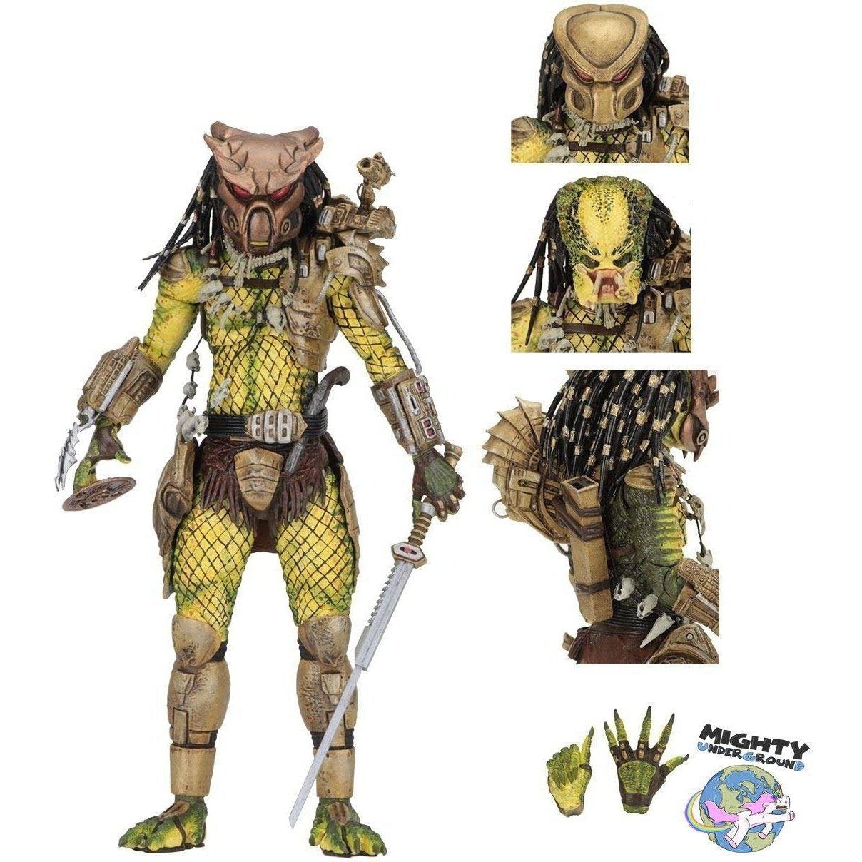 Predator: Ultimate Elder: The Golden Angel-Actionfiguren-NECA-Mighty Underground