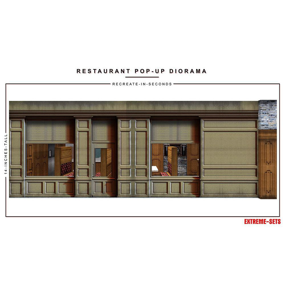 Restaurant Pop-Up - Diorama - 1/12-Actionfiguren-Extreme Sets-Mighty Underground