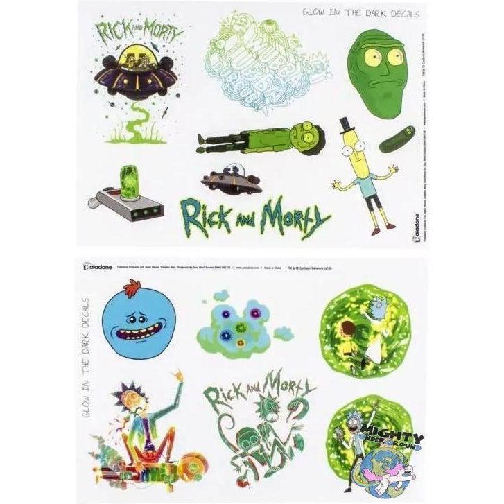 Rick and Morty - Gadget Decal - Stickerset-Sticker-Paladone-Mighty Underground