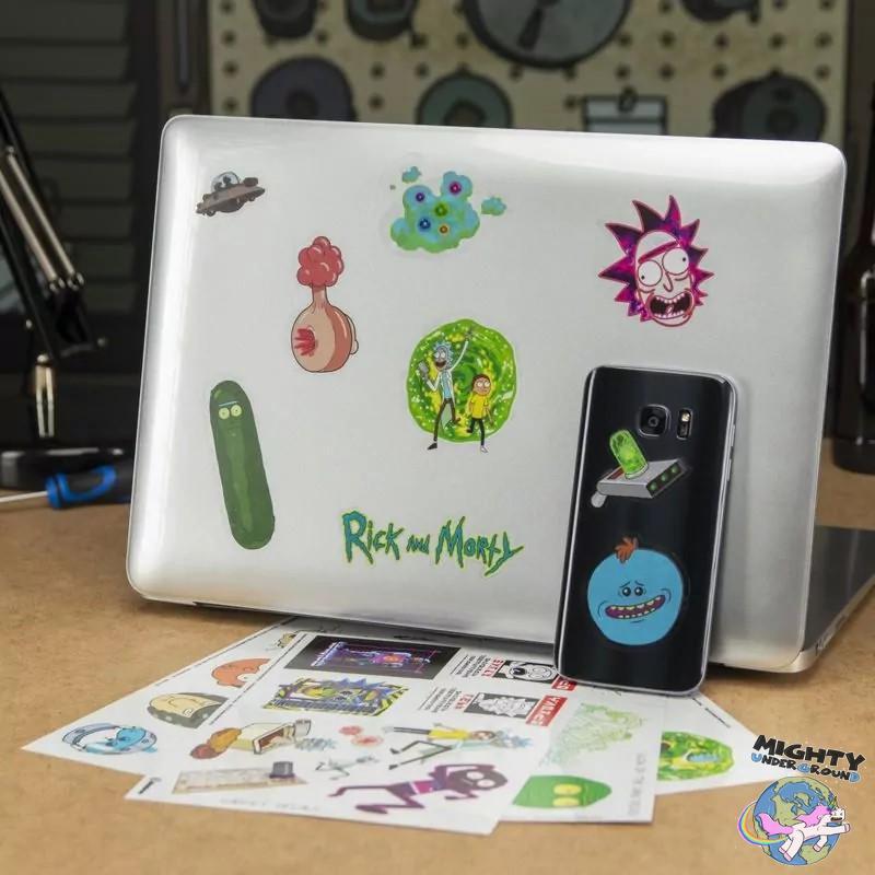 Rick and Morty - Gadget Decal - Stickerset-Sticker-Paladone-Mighty Underground