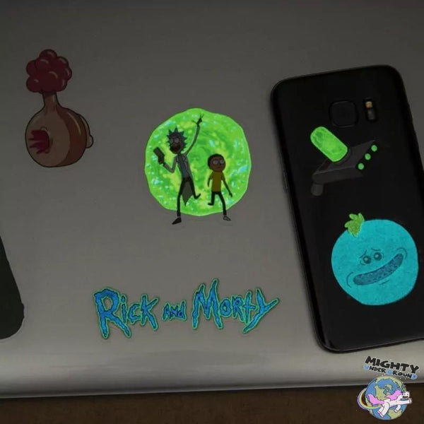 Rick and Morty - Gadget Decal - Stickerset-Sticker-Paladone-Mighty Underground