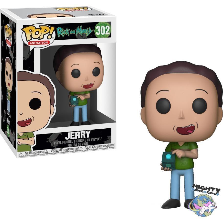 Rick and Morty - Jerry - Pop #302-POP! + Funkos-Funko-mighty-underground