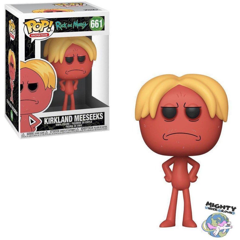 Rick and Morty - Kirkland Meeseeks- Pop #661-POP! + Funkos-Funko-mighty-underground