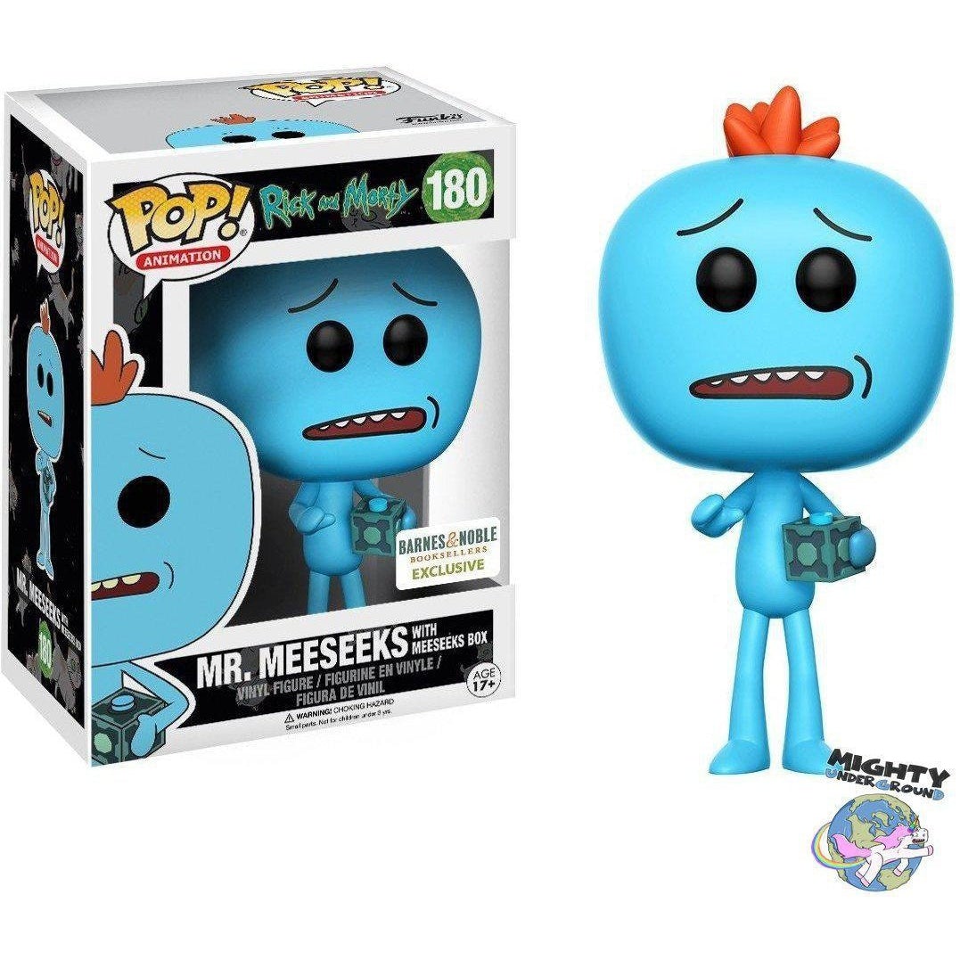 Rick and Morty - Mr. Meeseeks (with Meeseeks Box) - Pop #180-POP! + Funkos-Funko-mighty-underground