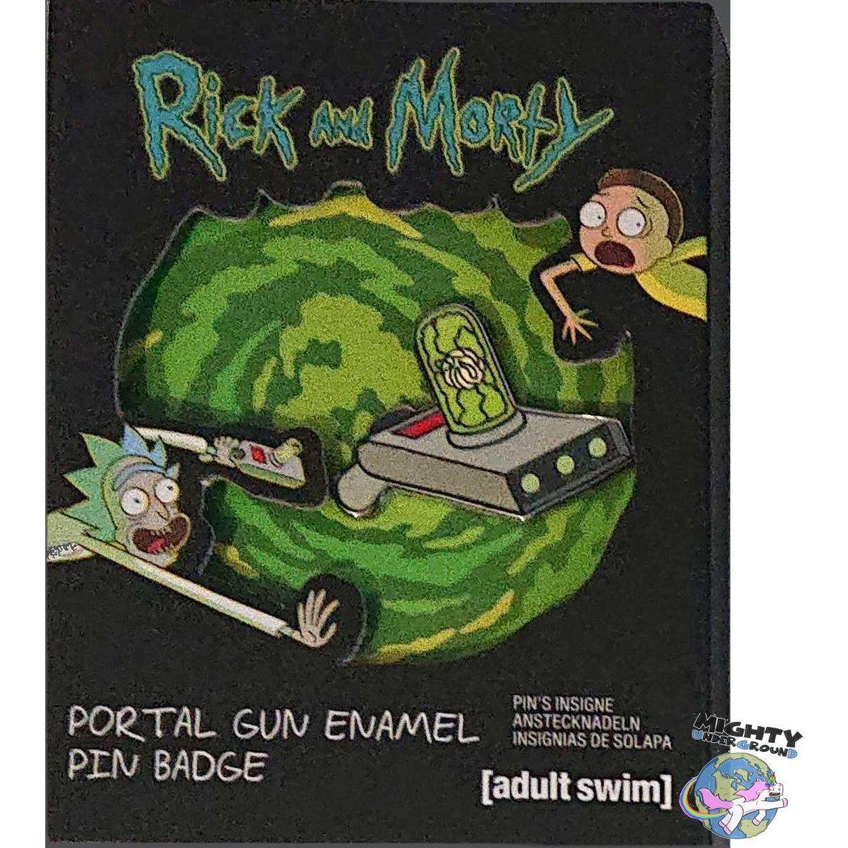 Rick and Morty - Portal Gun - Pin-Pins-Paladone-mighty-underground