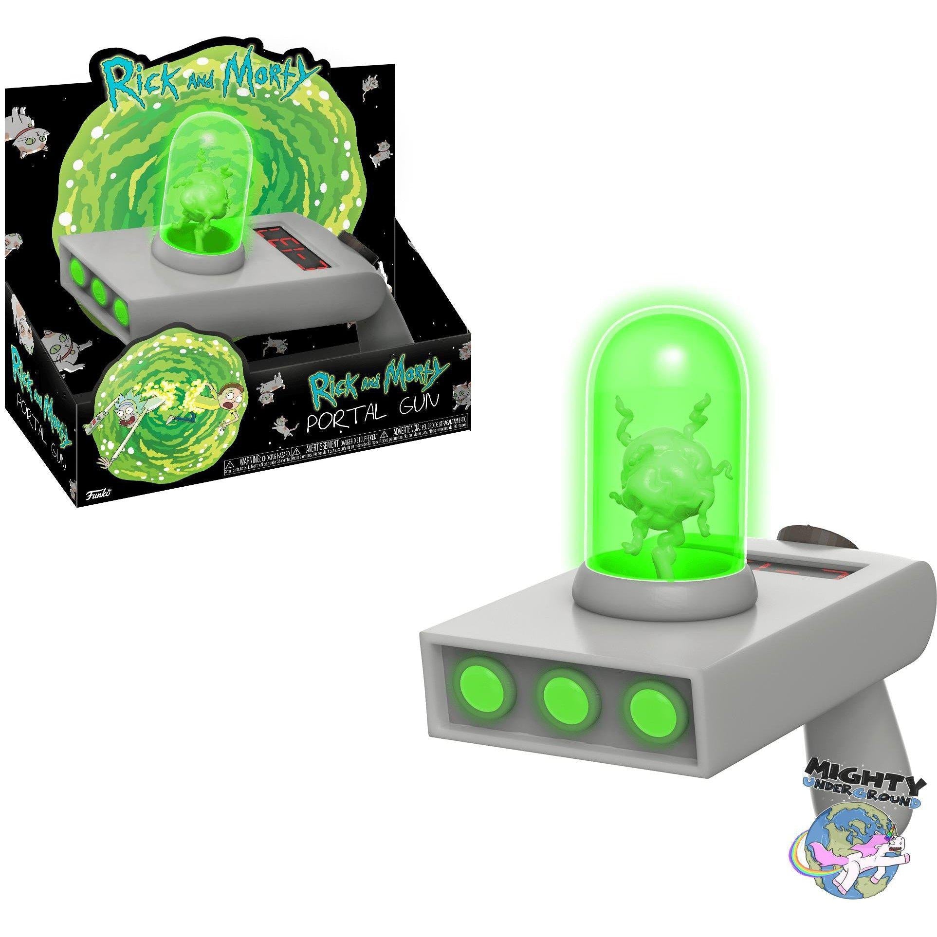 Rick and Morty - Portal Gun - Replik-Replik-Funko-mighty-underground