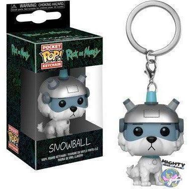 Rick and Morty - Snowball - Pop Keychain-POP! + Funkos-Funko-mighty-underground