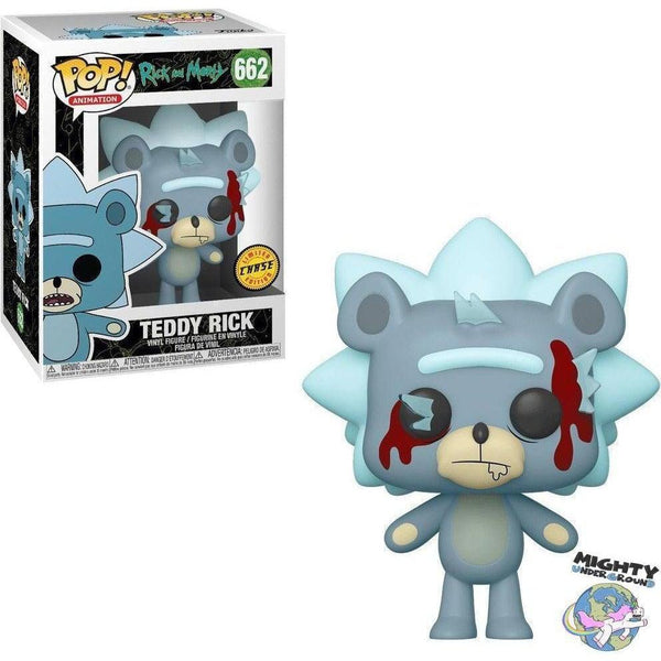 Rick and Morty - Teddy Rick (Bloody) - Chase Pop #662-POP! + Funkos-Funko-mighty-underground