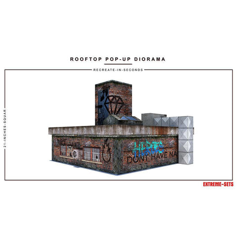 Rooftop Pop-Up - Diorama - 1/12-Actionfiguren-Extreme Sets-Mighty Underground