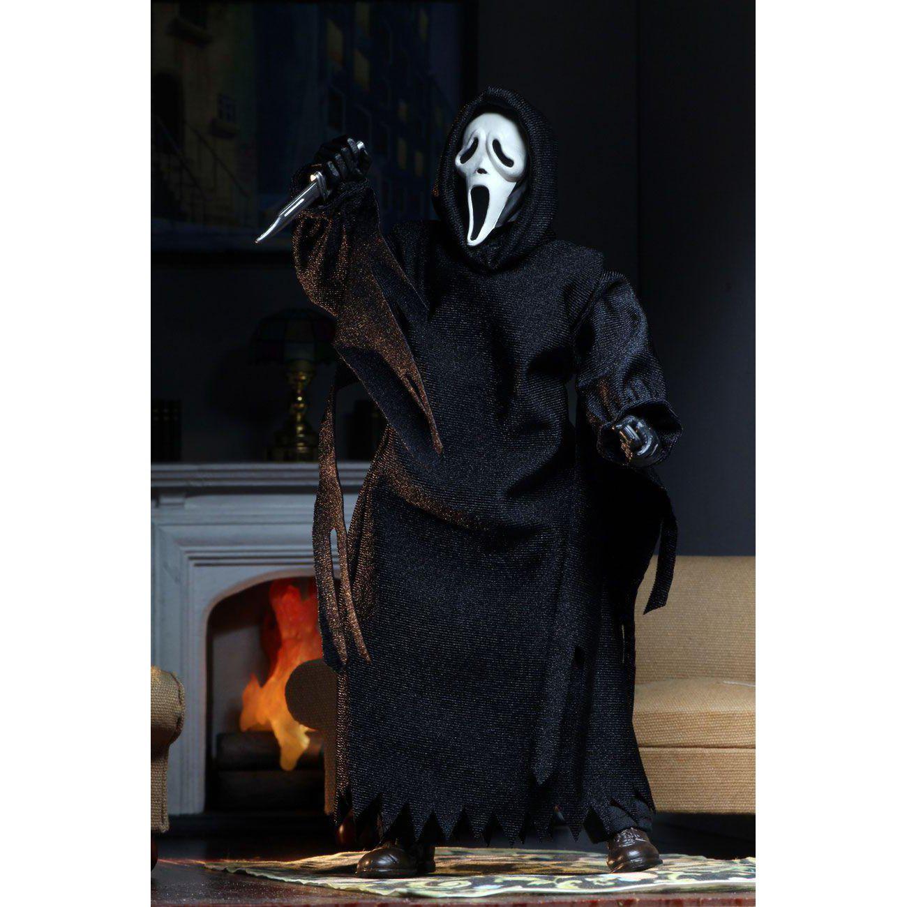 Scream: Ghostface (Retro) - Clothed 8 inch VORBESTELLUNG!-Actionfiguren-NECA-mighty-underground