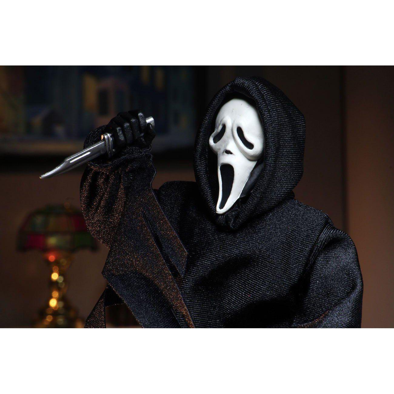 Scream: Ghostface (Retro) - Clothed 8 inch VORBESTELLUNG!-Actionfiguren-NECA-mighty-underground