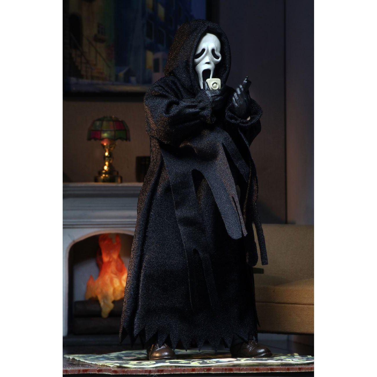 Scream: Ghostface (Retro) - Clothed 8 inch VORBESTELLUNG!-Actionfiguren-NECA-mighty-underground