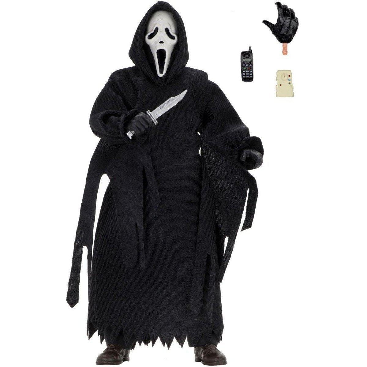 Scream: Ghostface (Retro) - Clothed 8 inch VORBESTELLUNG!-Actionfiguren-NECA-mighty-underground