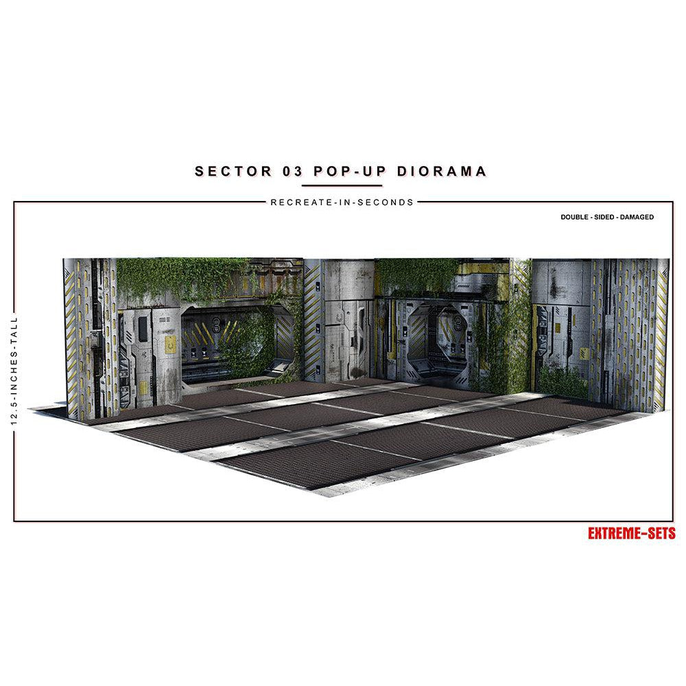 Sector 03 Pop-Up - Diorama - 1/12-Actionfiguren-Extreme Sets-Mighty Underground