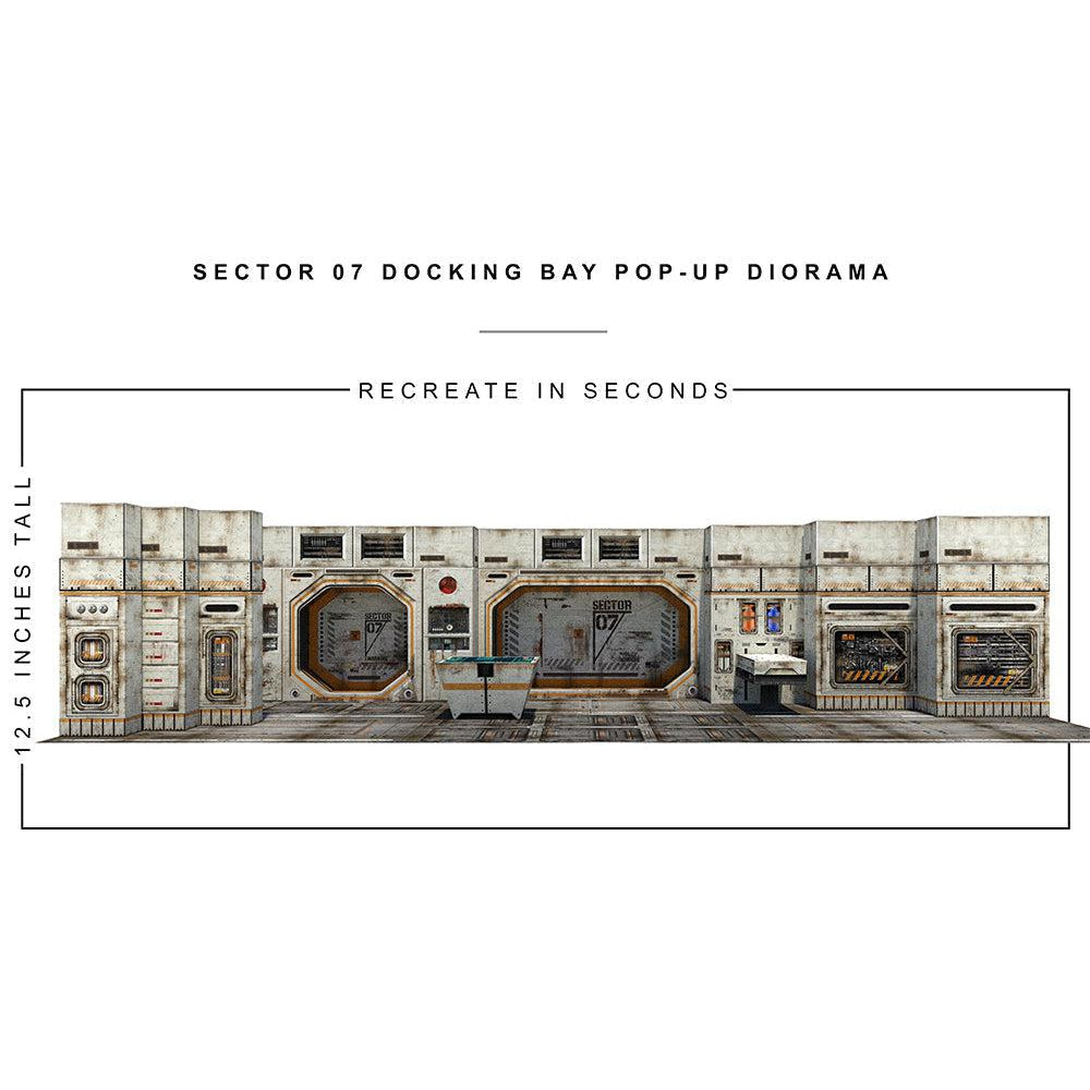 Sector 07 Docking Bay Pop-Up - Diorama - 1/12-Actionfiguren-Extreme Sets-Mighty Underground