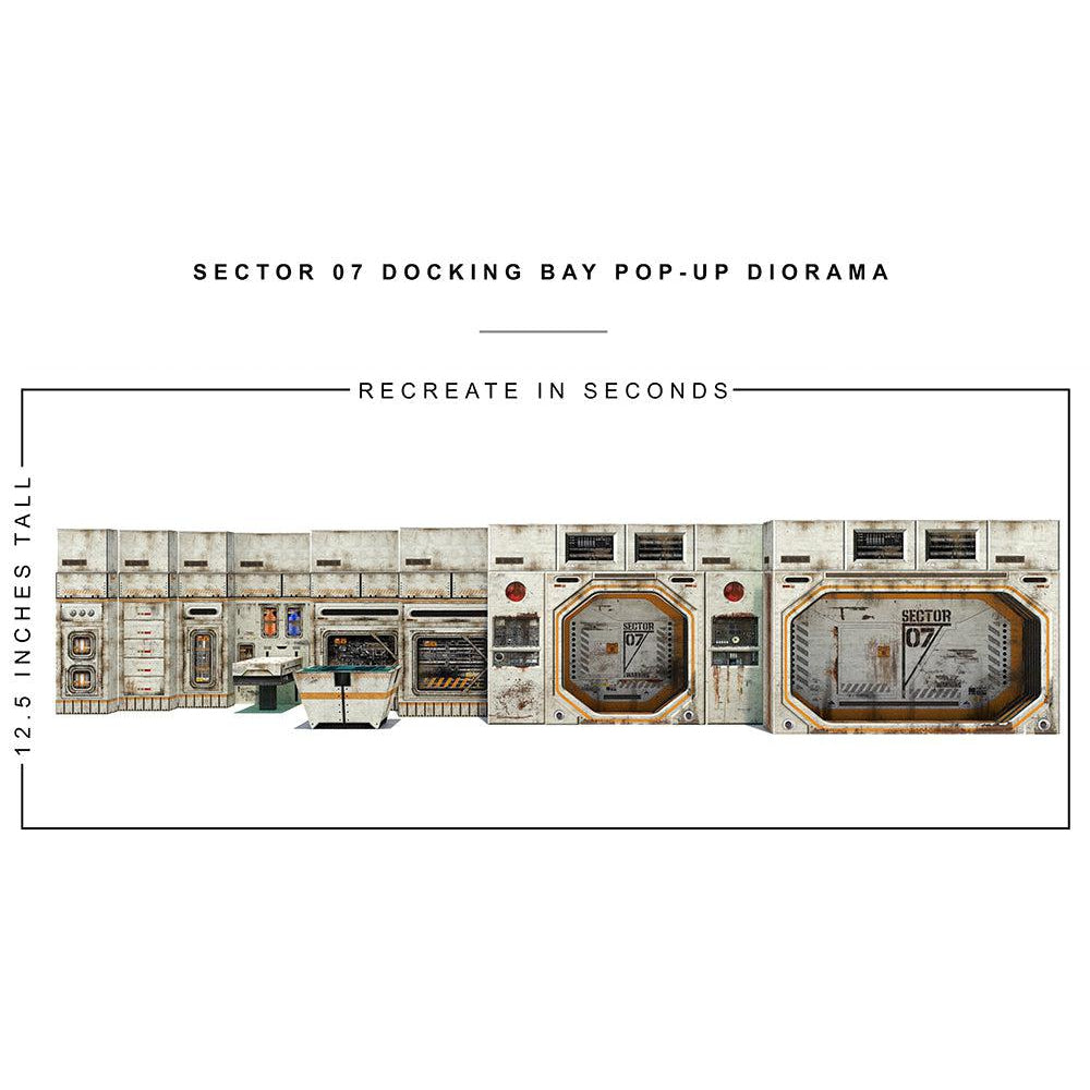 Sector 07 Docking Bay Pop-Up - Diorama - 1/12-Actionfiguren-Extreme Sets-Mighty Underground