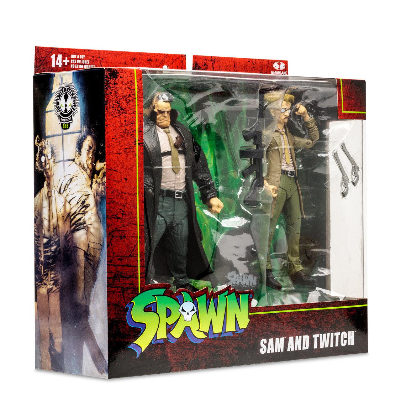 Spawn: Sam & Twitch Deluxe Set-Actionfiguren-McFarlane Toys-Mighty Underground