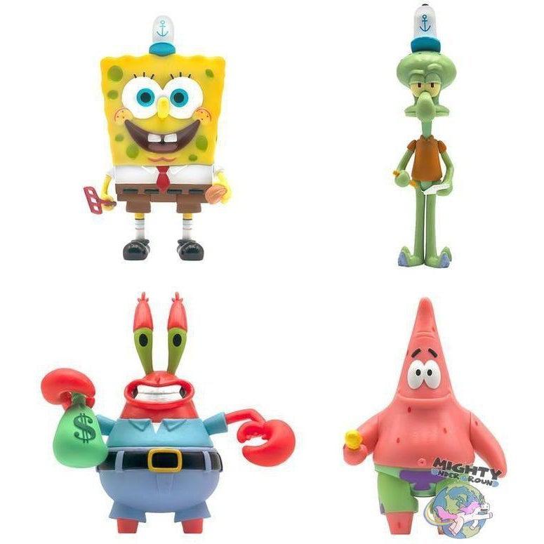 SpongeBob: ReAction Krusty Krab Meal NYCC VORBESTELLUNG!-Actionfiguren-Super7-mighty-underground