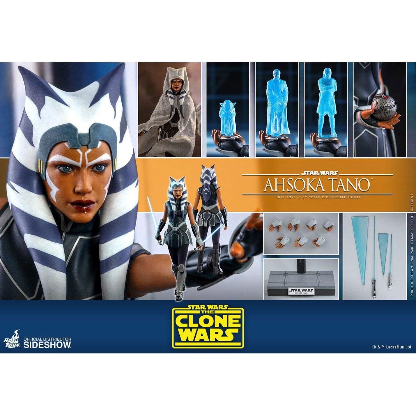 Star Wars: Ahsoka Tano (Clone Wars) 1/6-Actionfiguren-Hot Toys-Mighty Underground