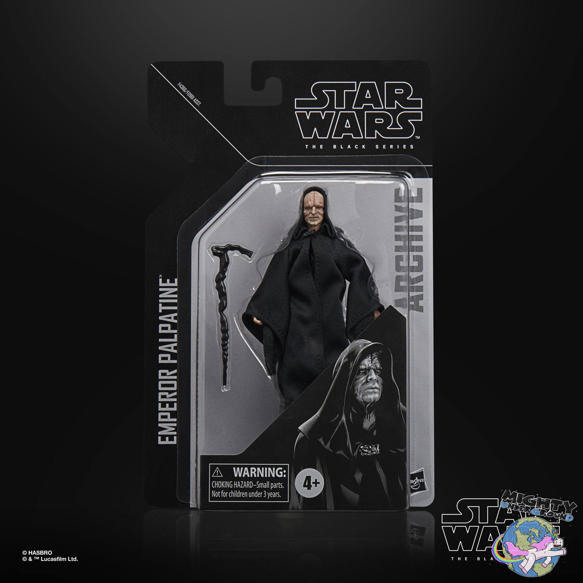 Star Wars Black Series Archive: Emperor Palpatine (Episode VI)-Actionfiguren-Hasbro-Mighty Underground