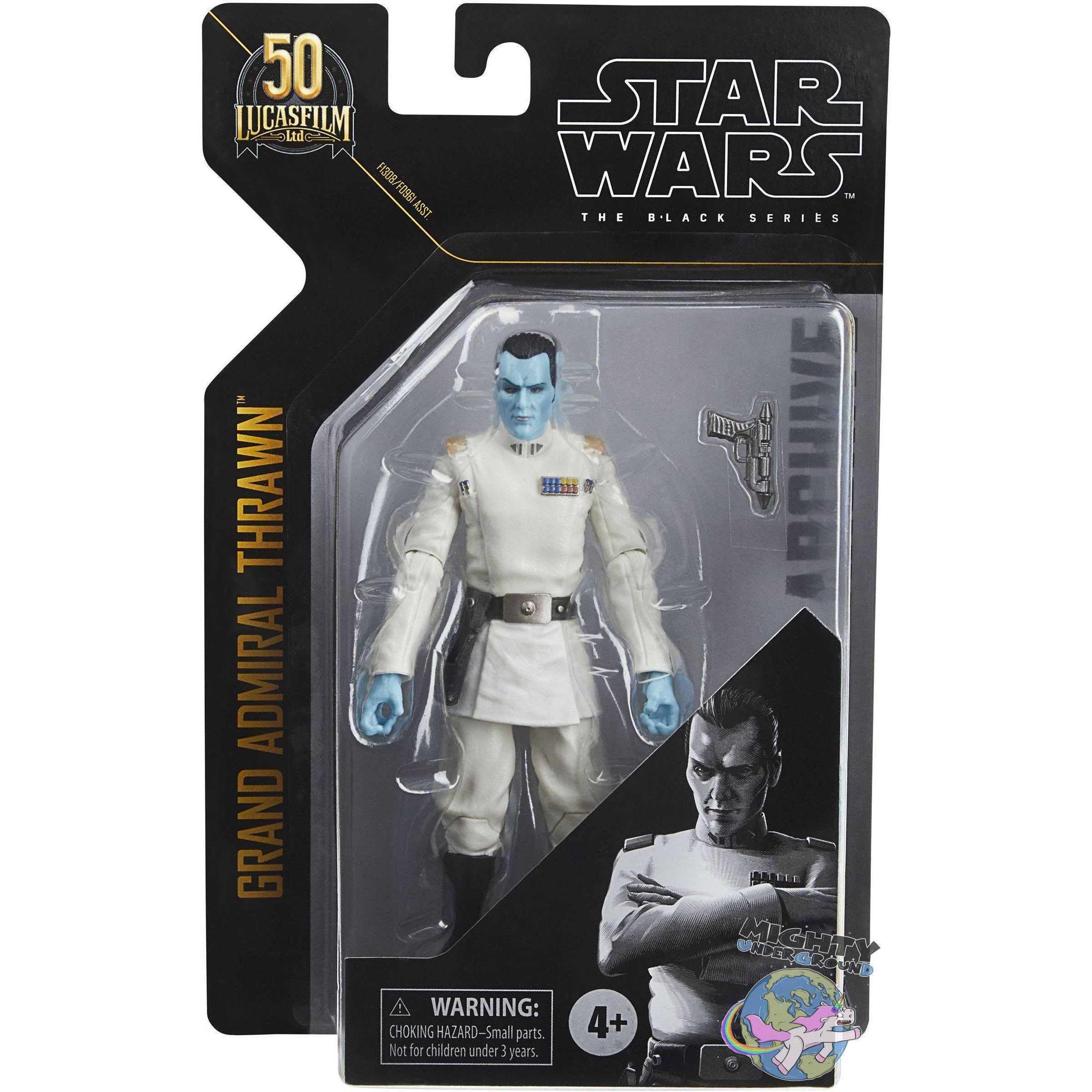 Star Wars Black Series Archive: Grand Admiral Thrawn (Rebels)-Actionfiguren-Hasbro-Mighty Underground